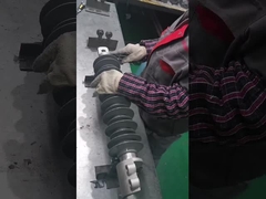 3KV ~ 25KV aislador ferroviario de caucho compuesto aislador de tren de alta resistencia a la ruptura